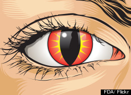 ¡Cuidado con los lentes de contacto en Halloween!