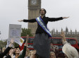 Suffragettes Storm Parliament As Part Of UK Feminista Lobby (PICTURES)