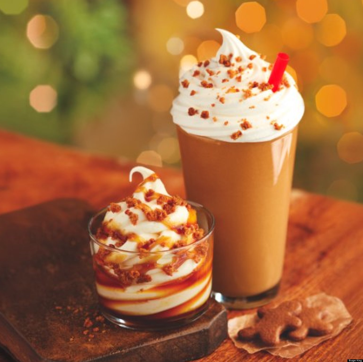 Burger King Gingerbread Desserts Fast Food Review HuffPost