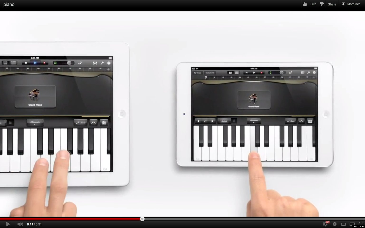 iPad Mini First Commercial: Adorably Simple Piano Duet Showcases Tablet