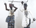 Wild, Welded Steel Sculptures