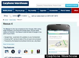 Carphone Leakhouse: Retailer Reveals Google's Next Flagship Phone Early