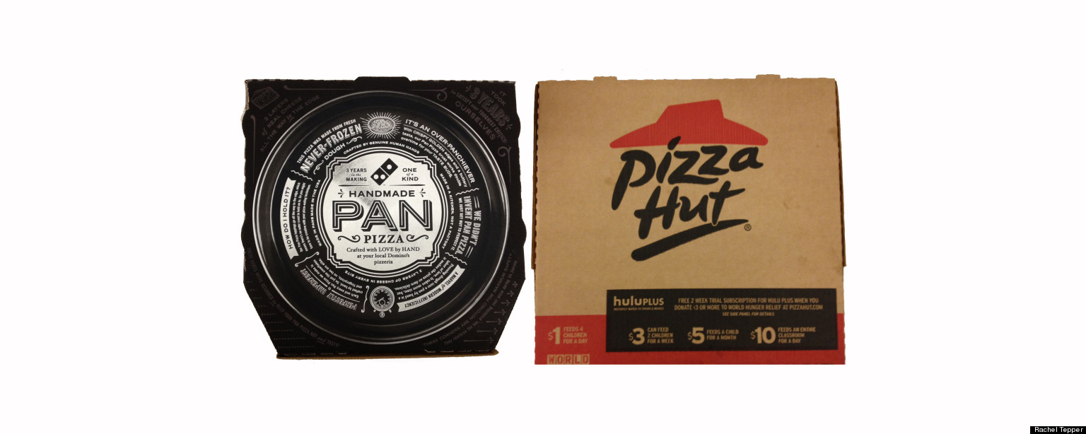 Pan Pizza Taste Test Domino's vs. Pizza Hut