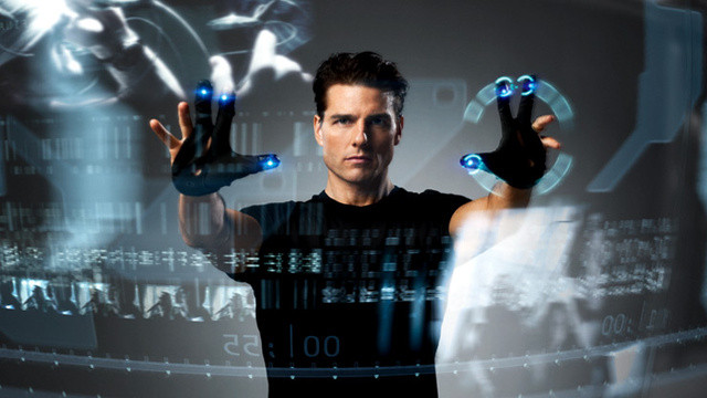 minority report movie technology