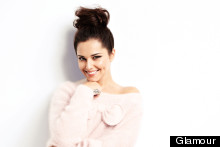 Cheryl Cole Tries On A Tutu For Glamour Photo Shoot