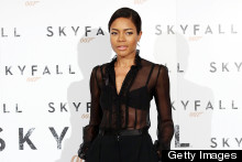 Naomie Harris Makes Sheer Shirt Look Classy At Skyfall Photo Call