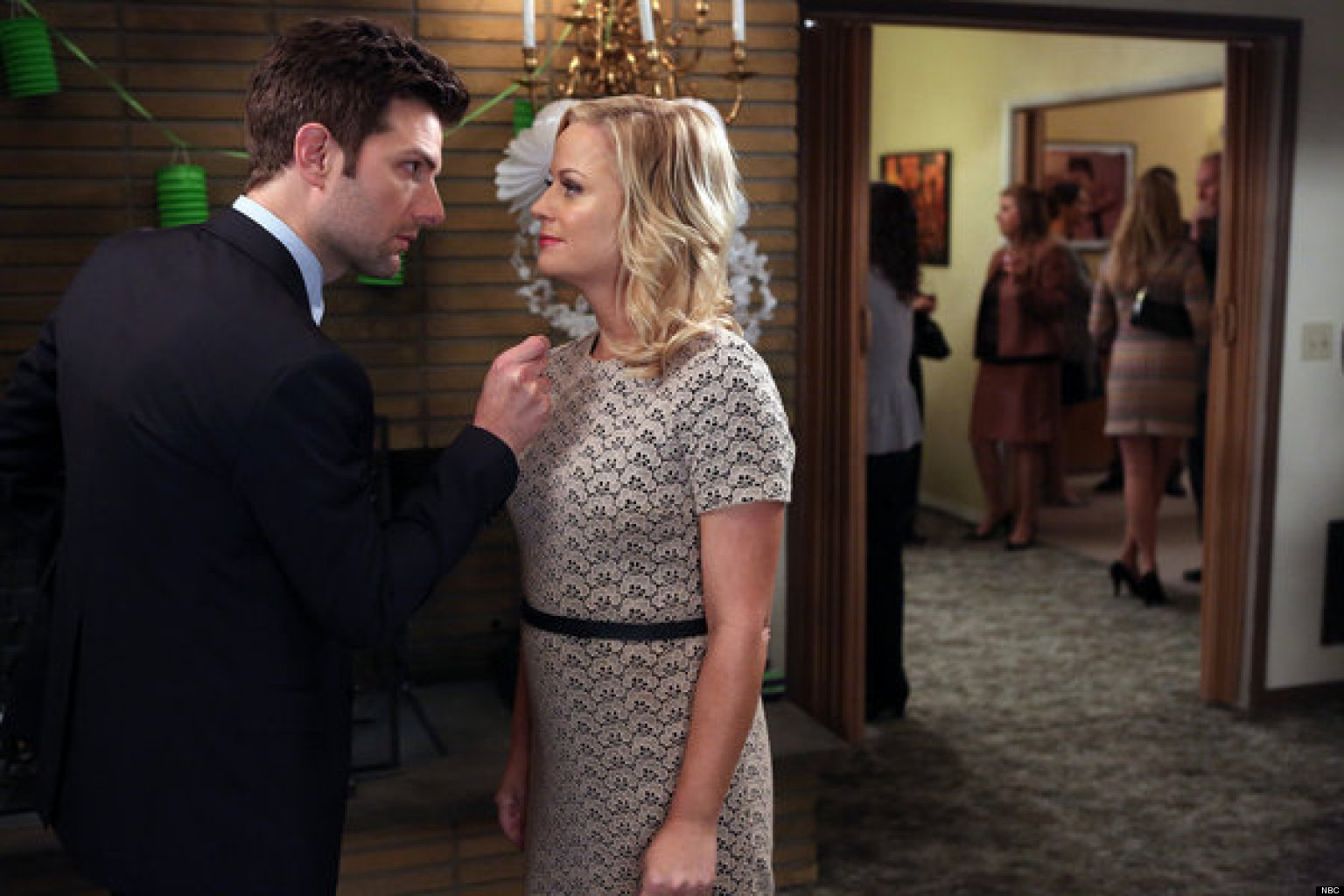 'Parks And Recreation' Stars Talk Ben And Leslie's Engagement HuffPost