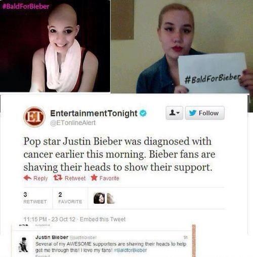justin bieber hoax