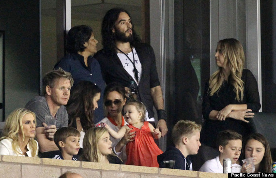 russell brand harper beckham
