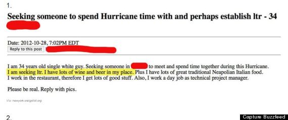 Tempte Sandy