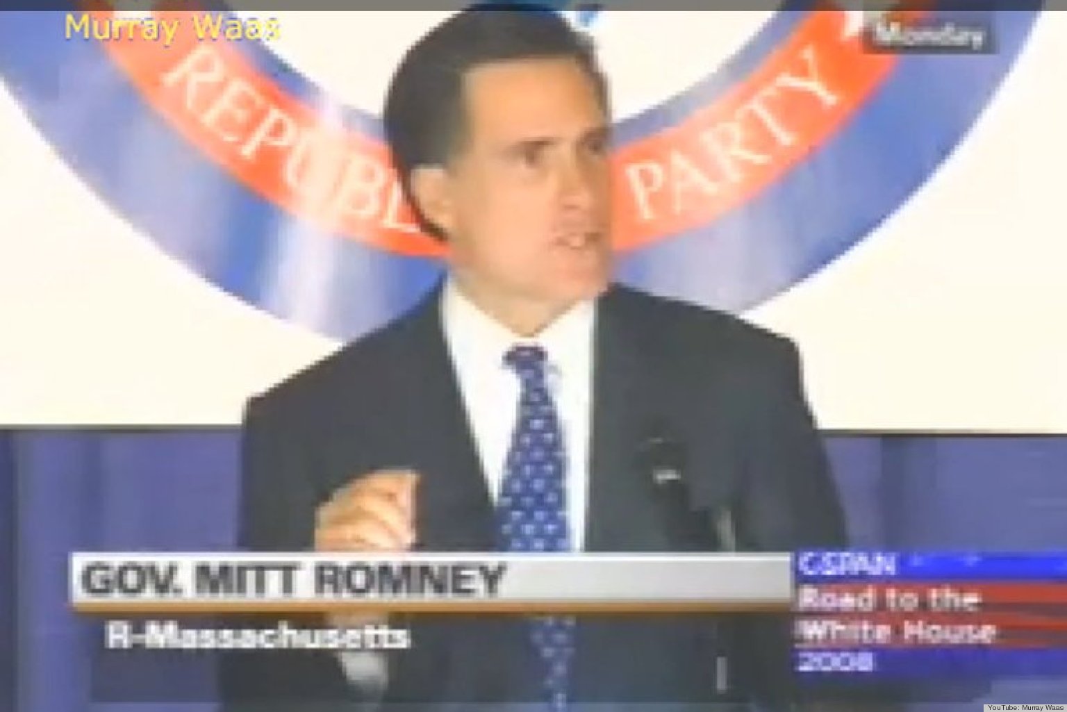 Shocking Footage Emerges Of Mitt Romney Spouting His Bigoted Bile Against Gays Video Huffpost