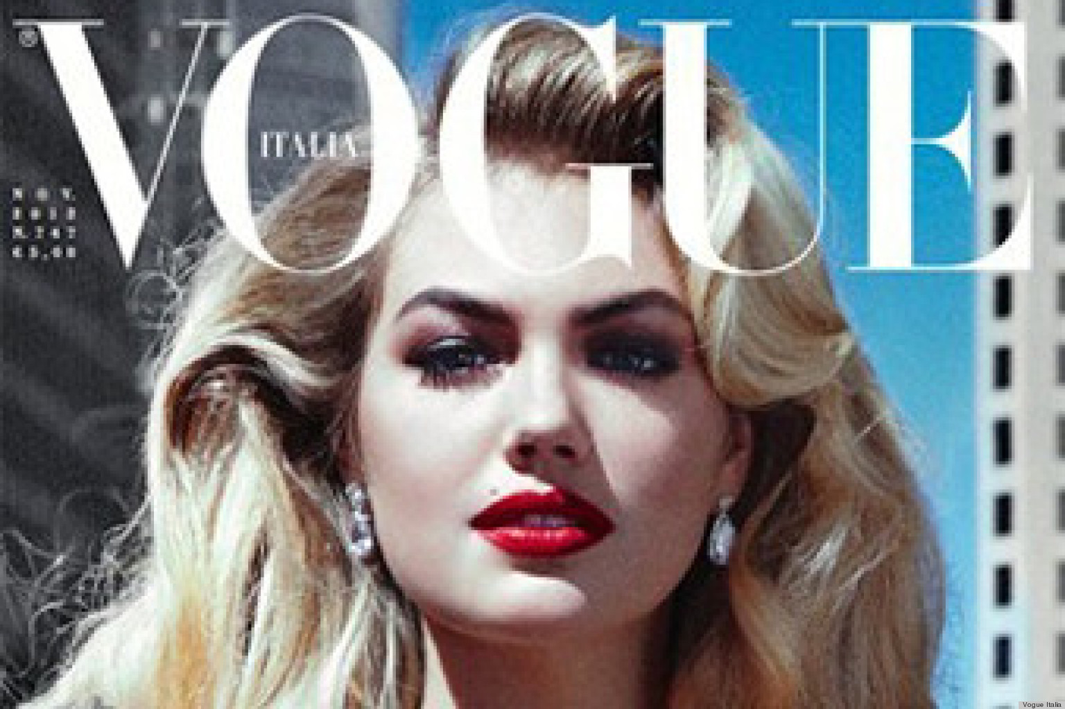Kate Upton Vogue Italia Cover Is Model's First (PHOTO) | HuffPost