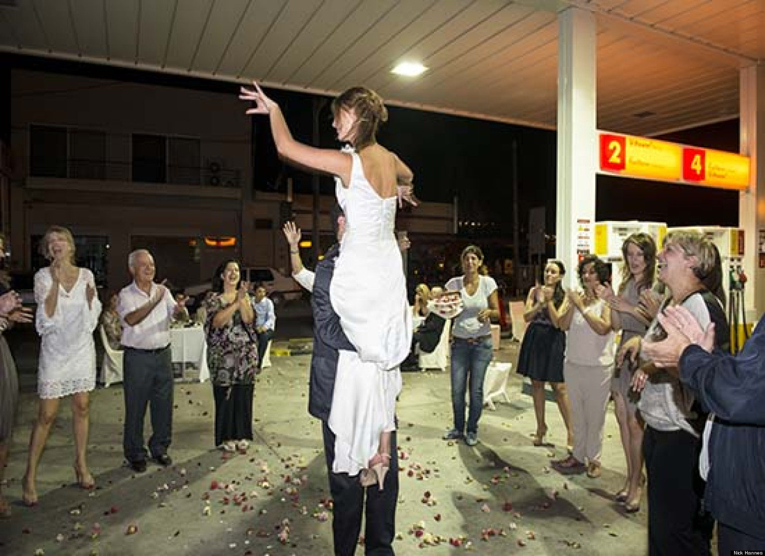 Unusual Wedding Venues Greek Couple Holds Reception At