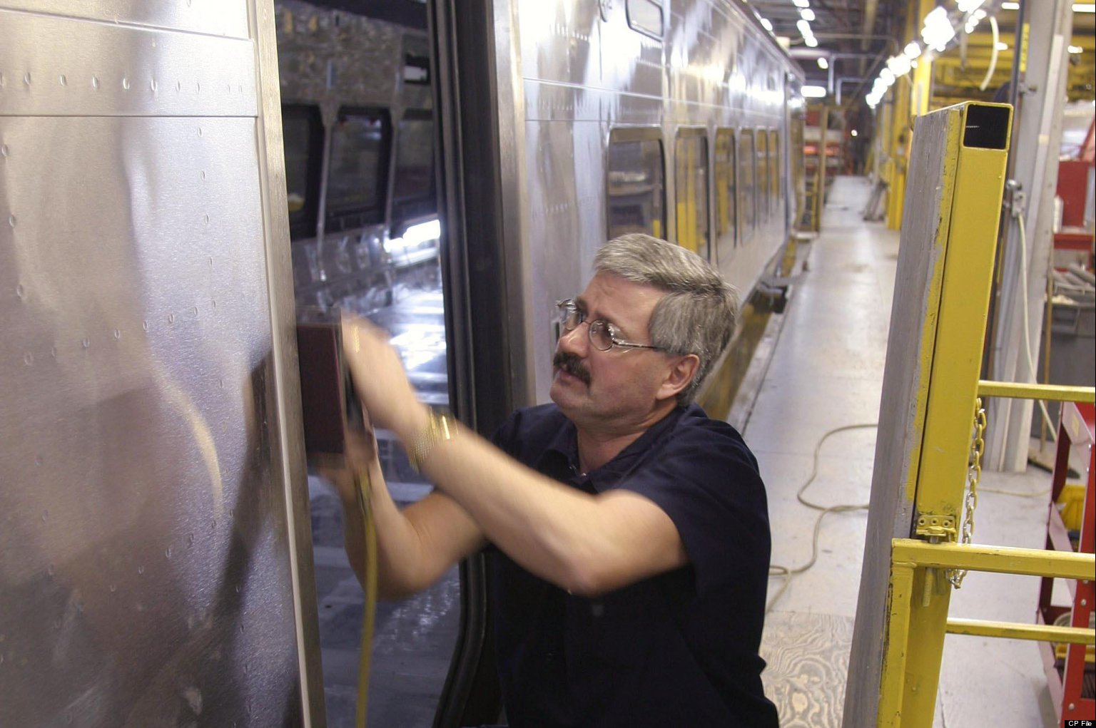 Bombardier Strike Quebec Rail Plant Workers Give Mandate, Could Join
