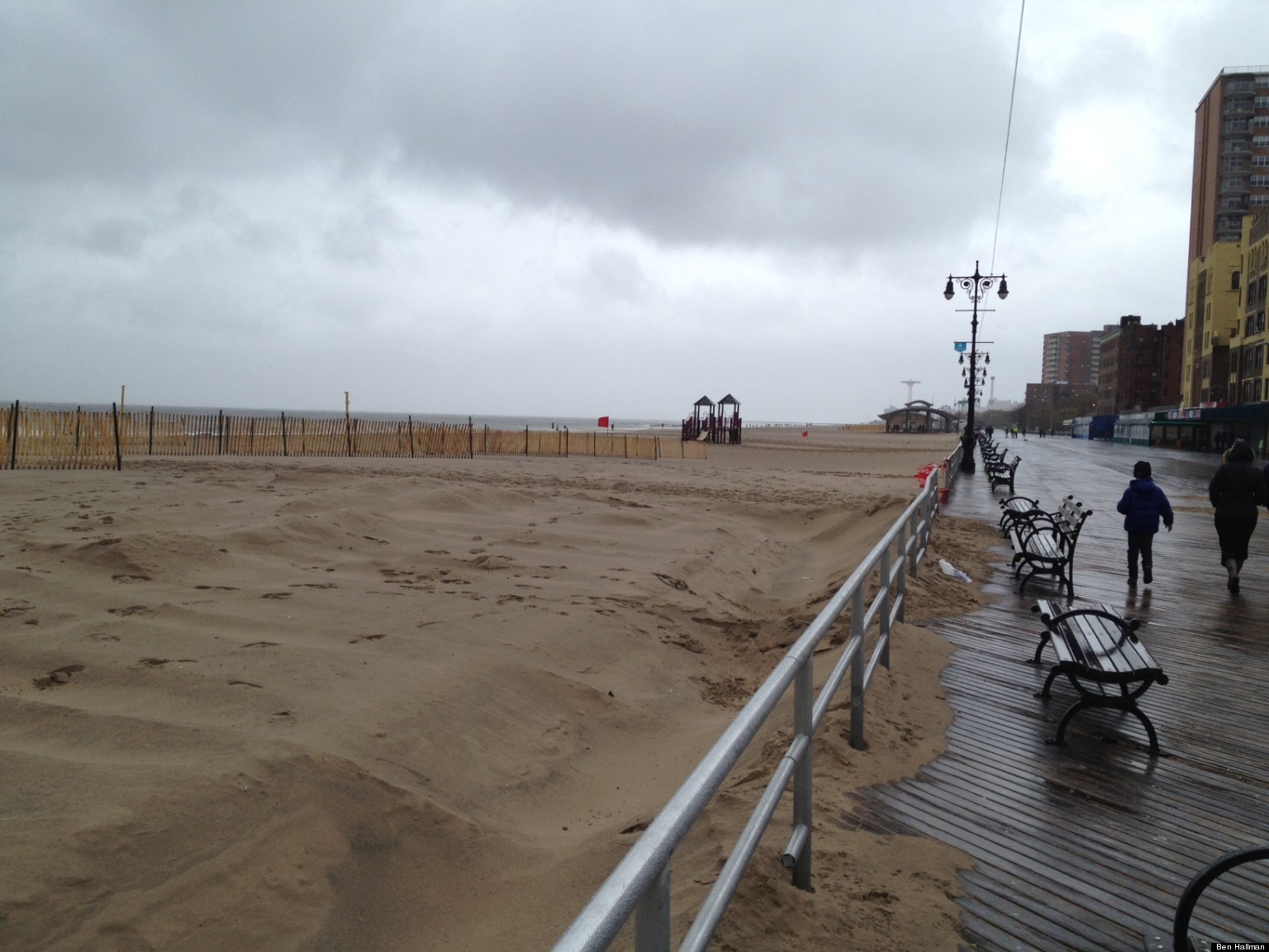 In Brighton Beach, Sandy Both A Threat And A Curiosity | HuffPost