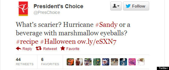 Pc Tweet Sandy