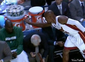 Heat Celtics Kevin Garnett Ray Allen Snub Ignore