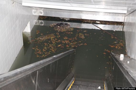 south ferry subway station flooding sandy