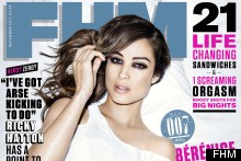 Leather Has The Licence To Thrill: Berenice Marlohe Wows For FHM Photo Shoot