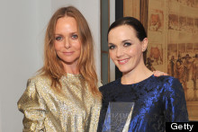 Harper's Bazaar Women Of The Year: Olympic Chums Victoria Pendleton & Stella McCartney Match Their Outfits. Sweet.