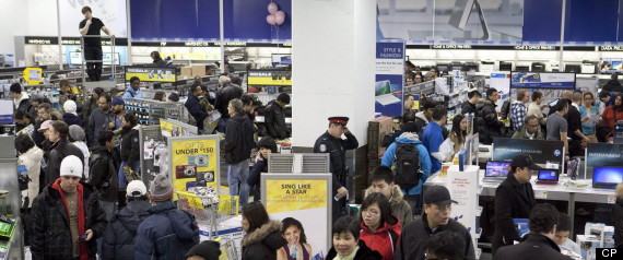 Holiday Shopping Canada