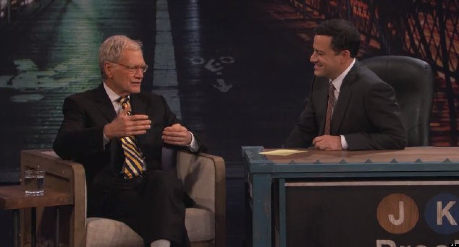 Jimmy Kimmel Interviews David Letterman For Full Show In Brooklyn (VIDEO) HuffPost