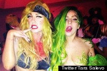 Lady Gaga Exposes Chest In The Good Name Of Halloween