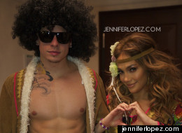 Los disfraces de J.Lo y Casper Smart en Halloween