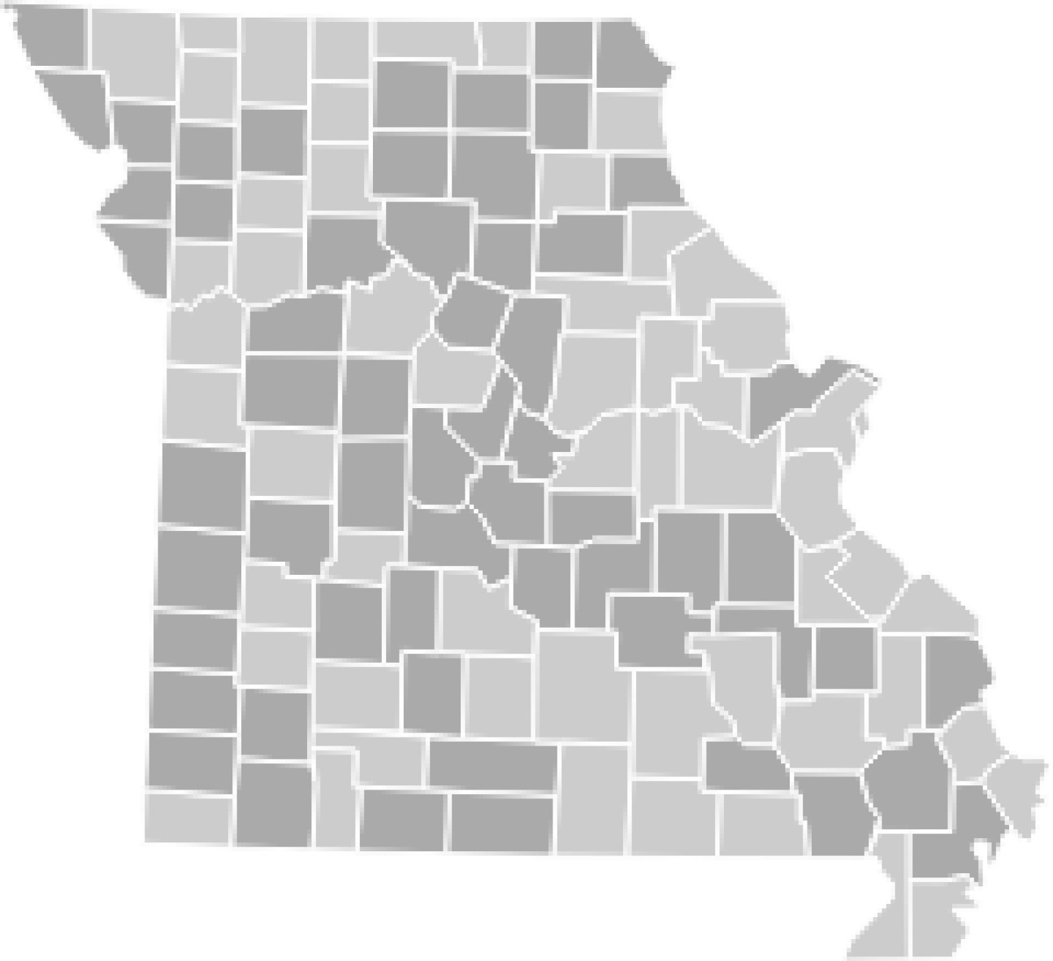 Missouri Election Results 2012 MAP Presidential, Senate And House