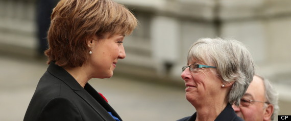 Judith Guichon Christy Clark