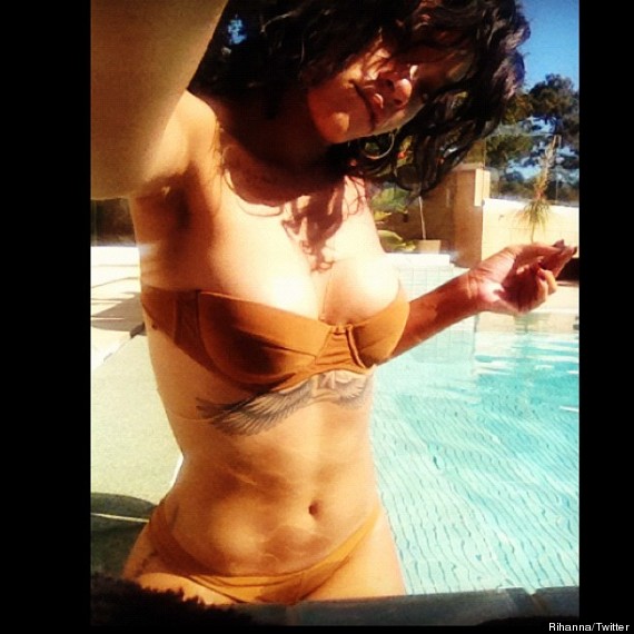 rihanna bikini