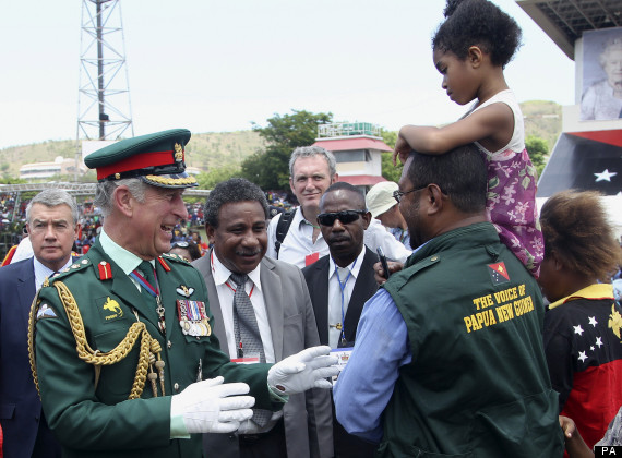 prince charles tour
