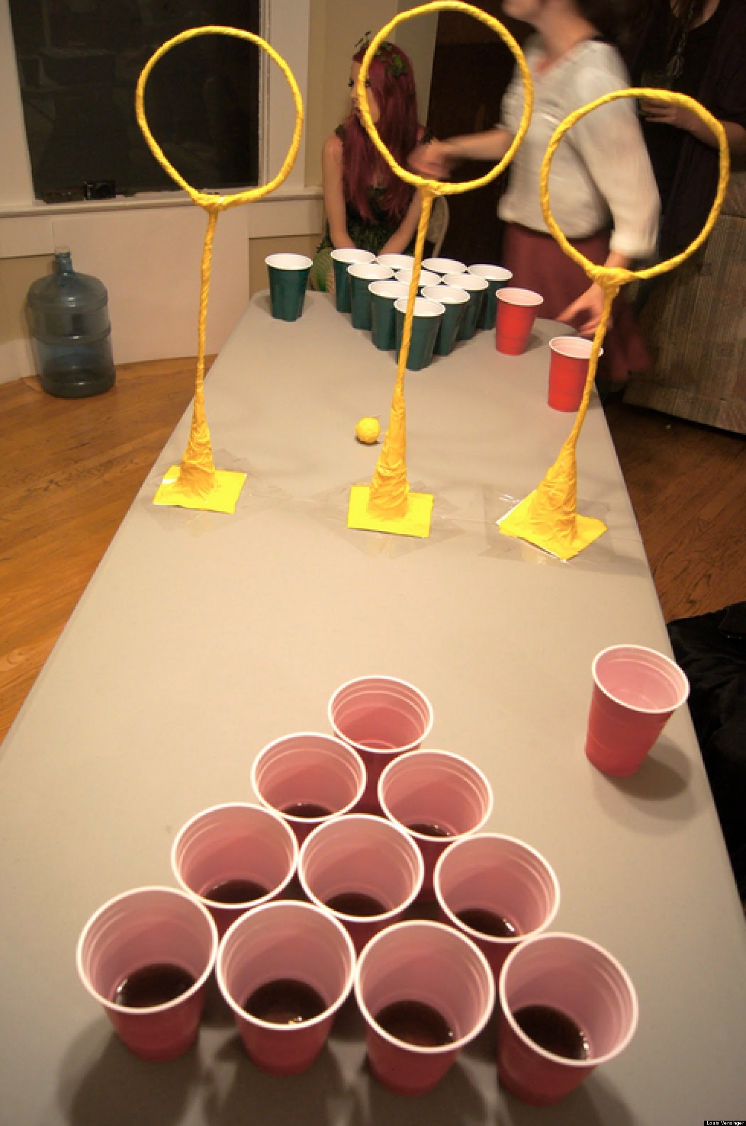 Quidditch Pong: College Student Louis Mensinger Invents Drinking Game