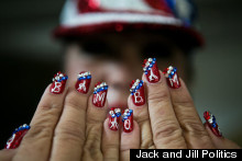 Presidential Election 2012: Political Nail Art