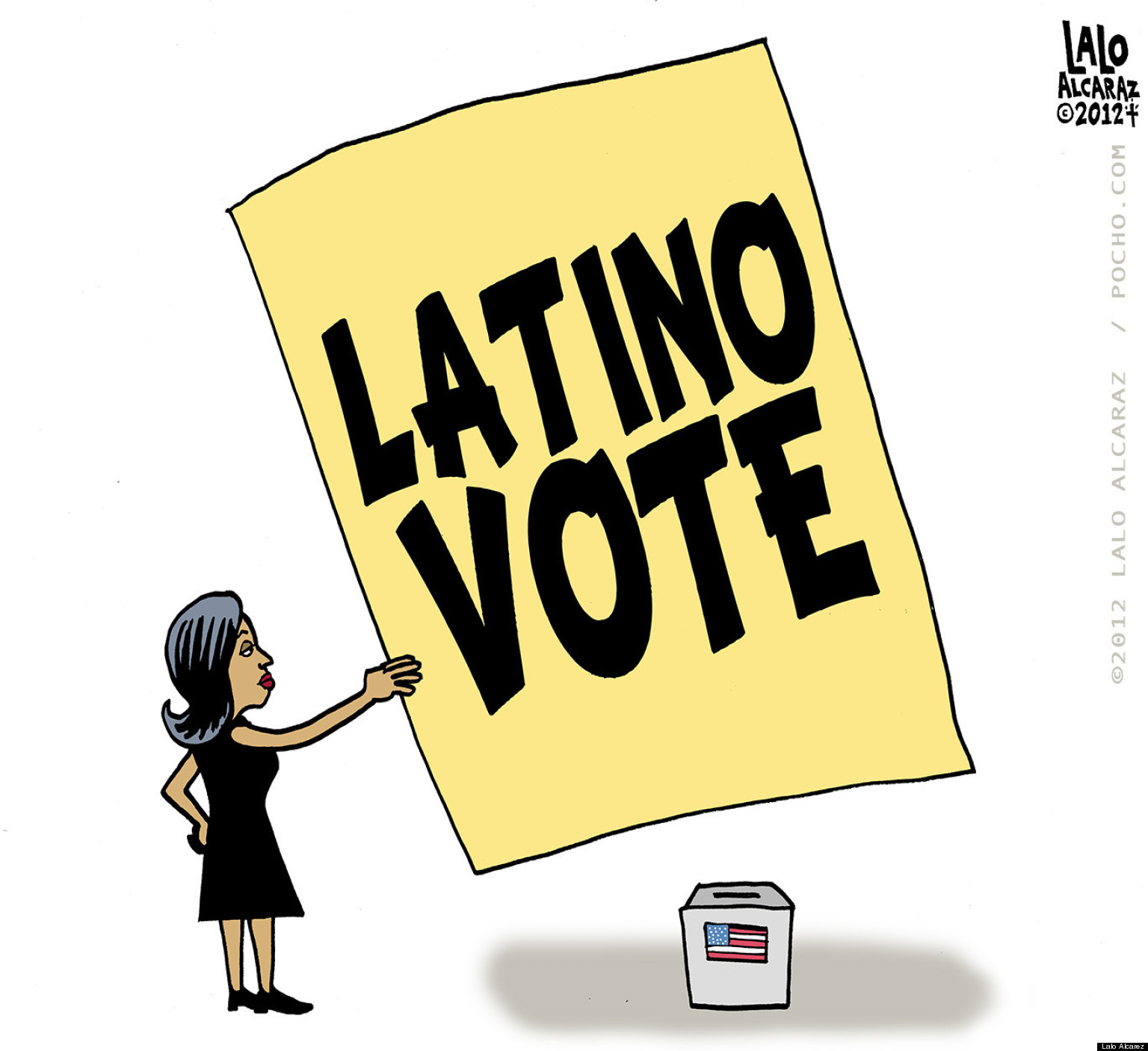 'Toon: Election Day 2012 | HuffPost1536 x 1406