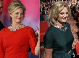 Ann Romney repitió collar 