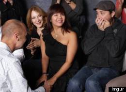 AMAZING PHOTO: Star Trek Fan Proposes In Front Of Cast