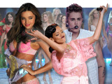 Victoria's Secret Show: Models Alessandra Ambrosio, Miranda...