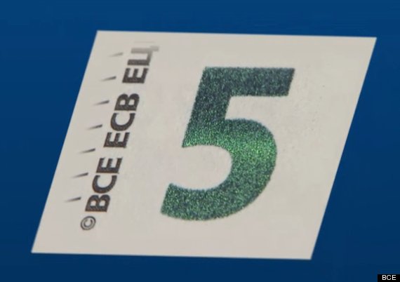 nuevo billete de euro numero verde
