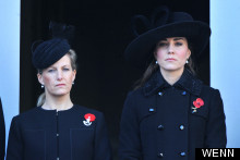 Duchess Kate Is Suitably Sombre For Remembrance Sunday