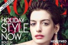 Anne Hathaway Poses For Vogue Cover With...