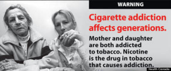 Canadian Cigarette Warning
