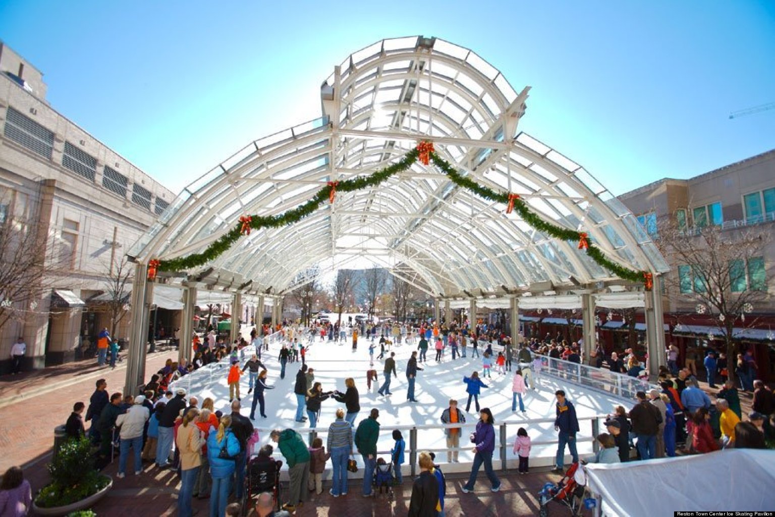 D.C. Outdoor Skating Rinks Strap On Your Skates, It's Ice Skating