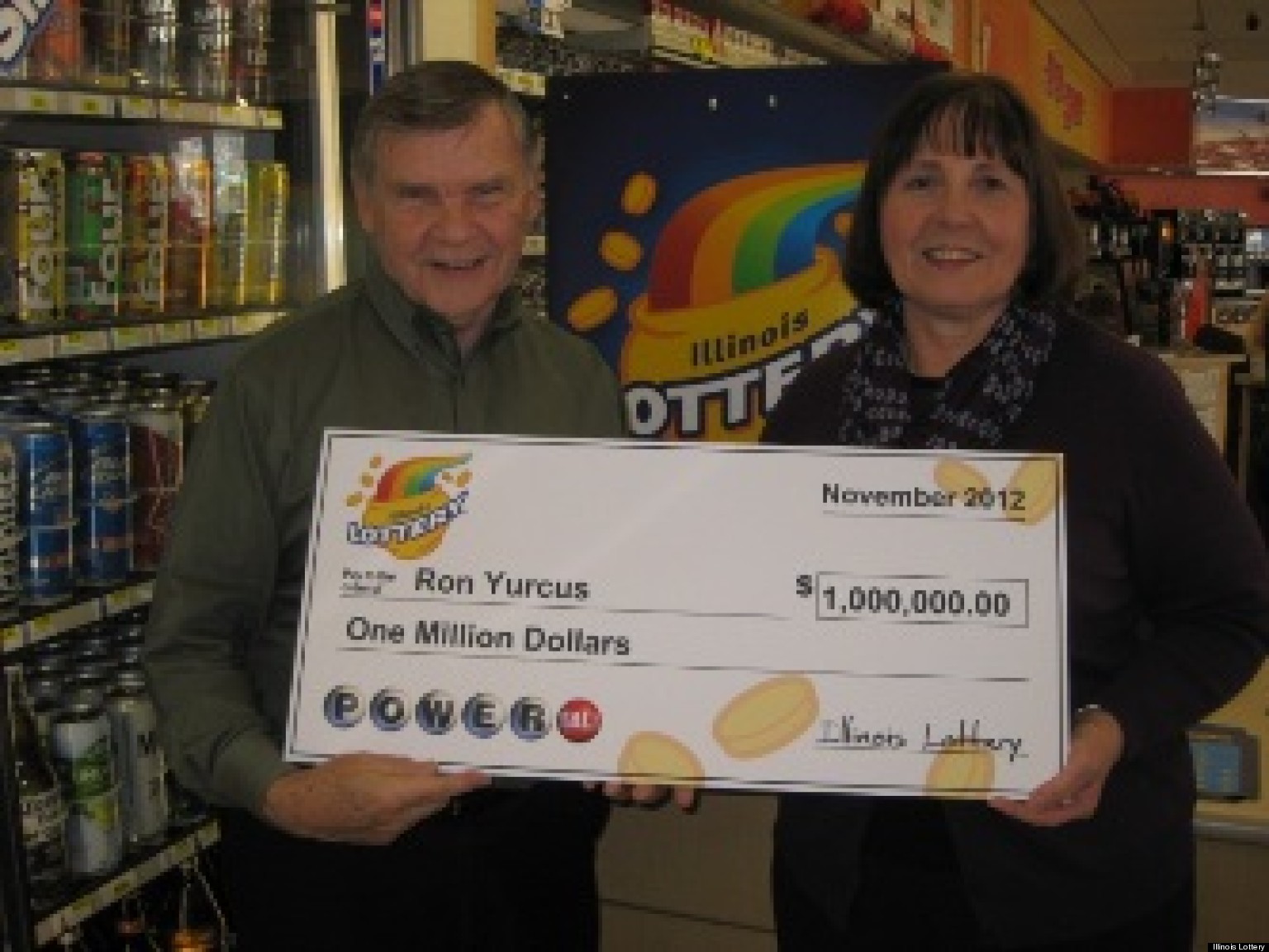 Ron Yurcus, Glen Ellyn Lotto Winner, Found Million Dollar Ticket While