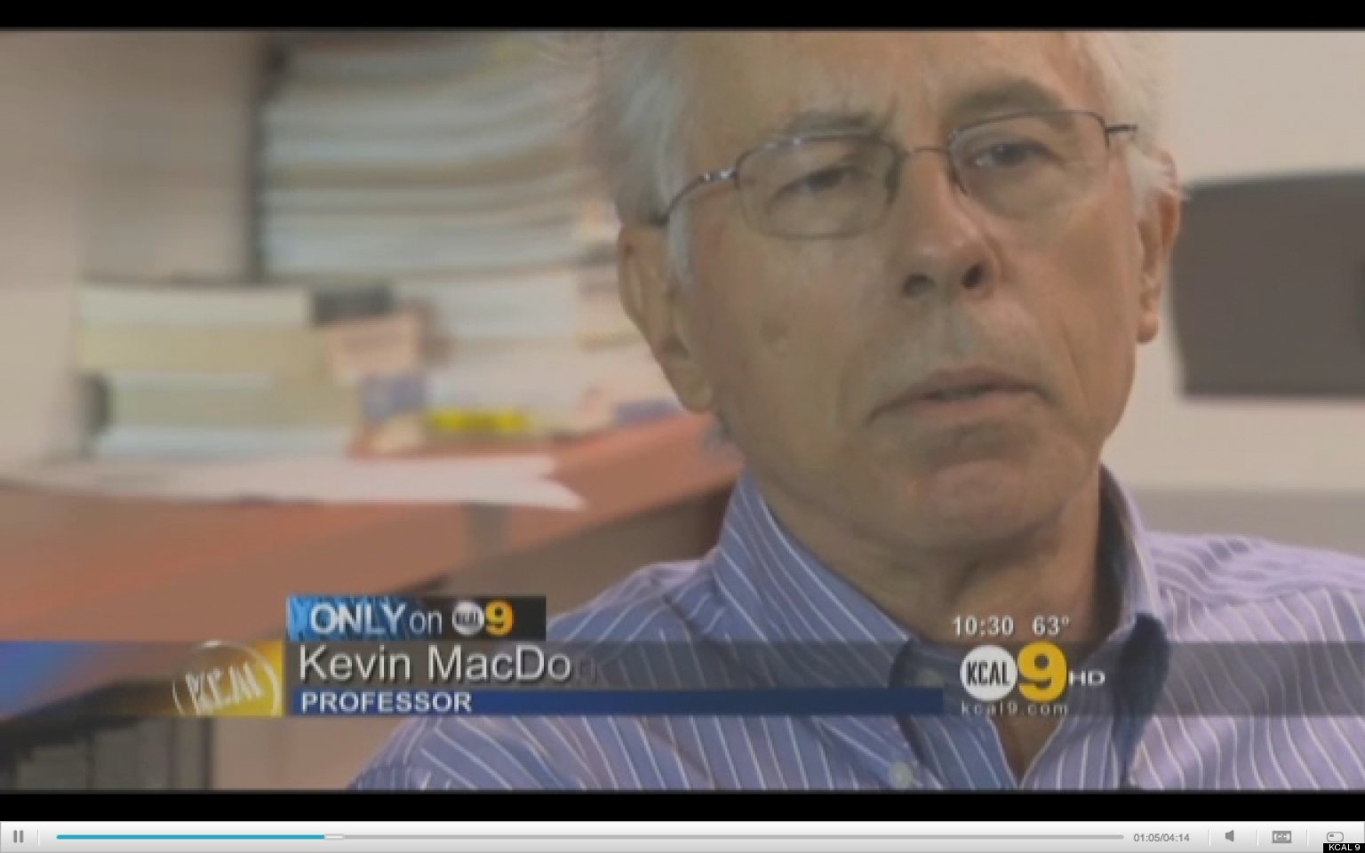 Kevin MacDonald, Cal State Professor, Under Fire For Alleged White ...