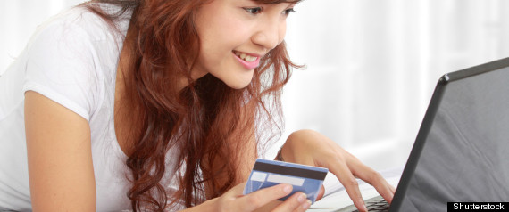 Woman Shopping Online