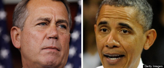 Boehner Obama Fiscal Cliff