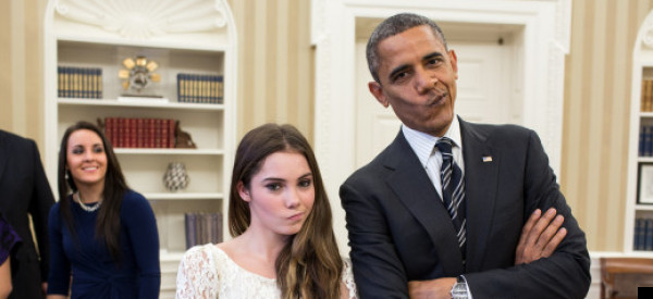 Maroney y Obama no se impresionan (FOTOS)