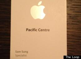 LOOK: Real? If So, This Apple Specialist Has An Impossibly Awkward Name 