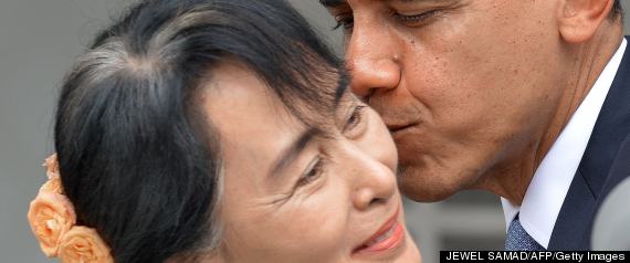 Obama Aung San Suu Kyi